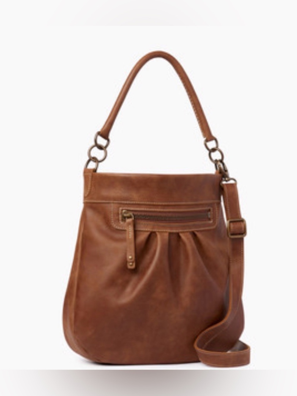 Roots Olivia Bag in Tribe leather